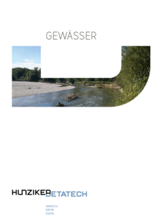 Broschüre Gewässer