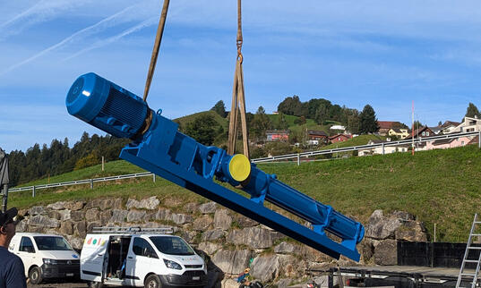 Erfolgreiche Erst-Molchung 