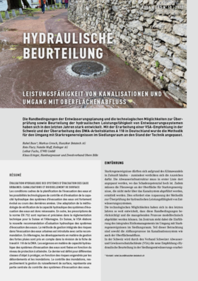 Artikel Hydraulische Beurteilung