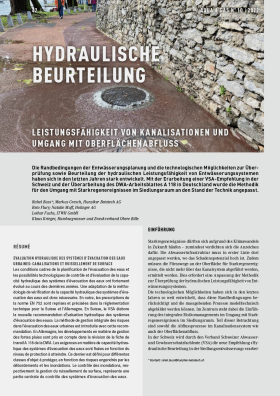 Artikel Hydraulische Beurteilung